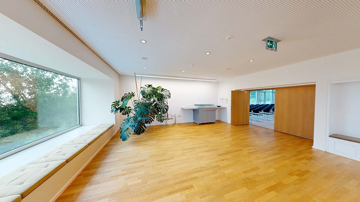Modern seminar rooms at the GDI – filled with natural light, flexible and inspiring Modern seminar rooms at the GDI – filled with natural light, flexible and inspiring